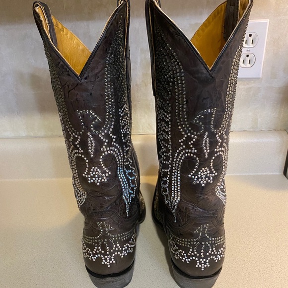 OLD GRINGO WOMEN’S CRYSTAL EAGLE COWBOY BOOTS - Picture 6 of 8